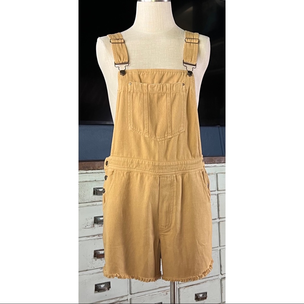 Anthropologie Wanderer Short Overalls Shortalls Size 31